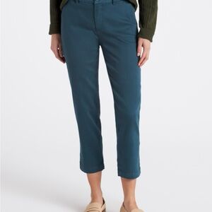 Kut from the Kloth Crop Trouser - Navy, Size 4